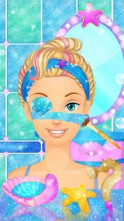 Ice Princess Mermaid Salon: Girls Makeover Games