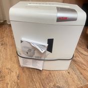 HSM Shredstar S10 Popieriaus bei korteliu smulkintuvas shrederis shredher biurui for sale