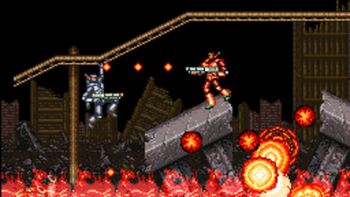 Super Probotector: Alien Rebels SNES