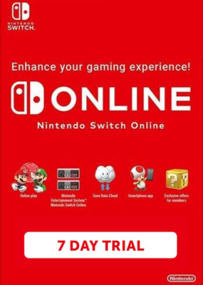 Nintendo Switch Online - Individual Membership 7 Days Trial Subscription (Nintendo Switch) Nintendo Key JAPAN