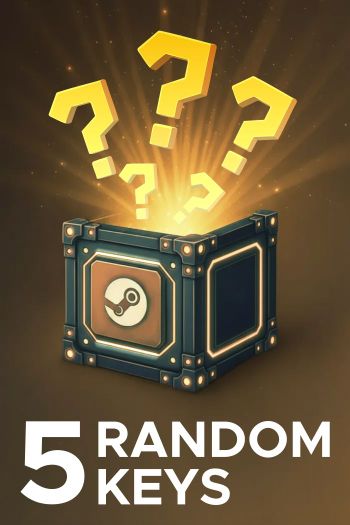 5 Random Steam keys - YELLOW - Steam Key GLOBAL