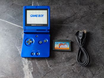 Gameboy Advance SP Blue AGS-101
