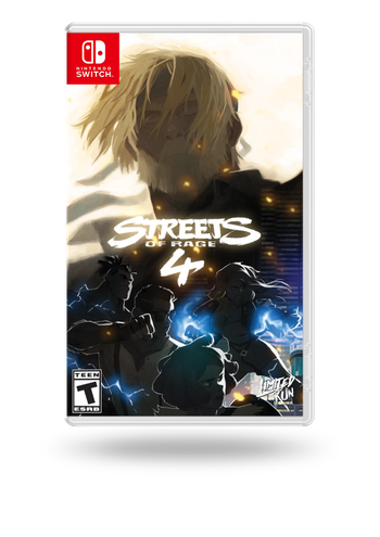 Streets of Rage 4 Limited Edition Nintendo Switch
