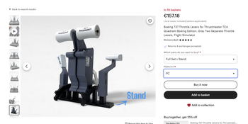 Thrustmaster Tca Yoke Boeing 737