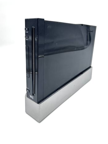 Nintendo Wii RVL-001 Žaidimų Konsolės Pilnas Juodas Rinkinys