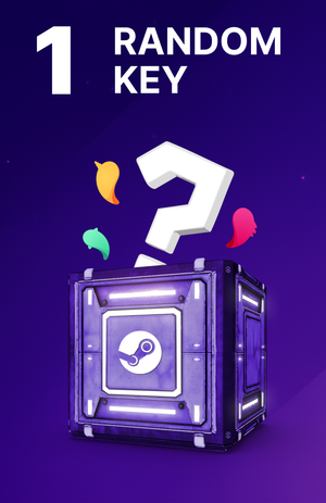 1 Random Steam key - WHITE - Steam Key GLOBAL