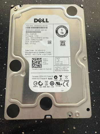 Western Digital RE4 1 TB HDD Storage