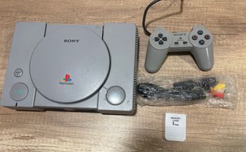 Sony PS1 originalus testuotas pilnai veikiantis PILNAS komplektas
