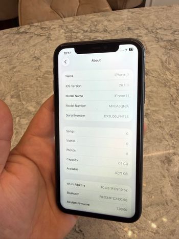 Apple iPhone 11 64GB Black
