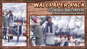 Get Learn Japanese To Survive! Kanji Combat -  Wallpaper Pack (DLC) (PC) Steam Key GLOBAL