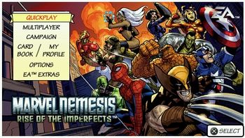 Marvel Nemesis: Rise of the Imperfects Nintendo DS