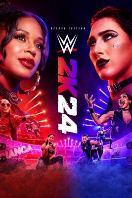WWE 2K24 Deluxe Edition cover