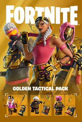Fortnite - Golden Tactical Pack cover