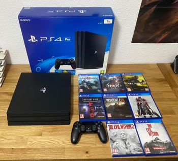 PlayStation 4 Pro + 8 juegos