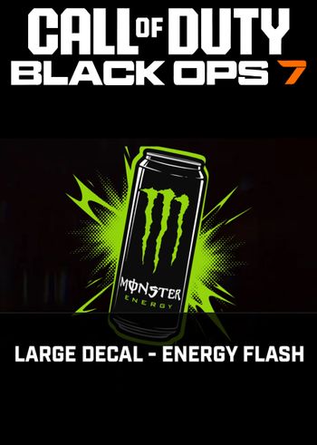 Call of Duty: Black Ops 7 - Energy Flash Large Decal + 15 min 2XP (DLC) (PS4/PS5/XBOX ONE/XBOX SERIES X/PC) Official Website Key GLOBAL