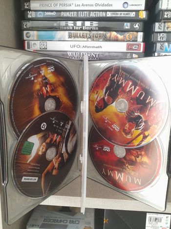 Pelicula dvd stelbook the mummy la trilogía 