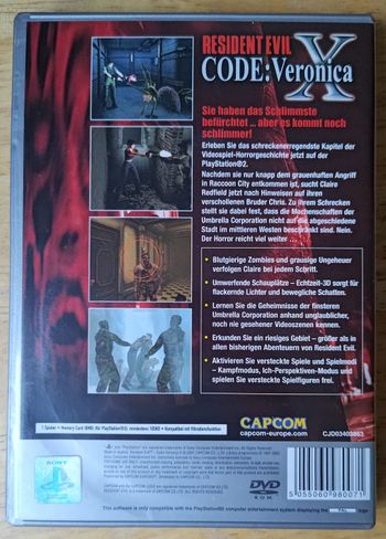 Resident Evil - Code: Veronica X PlayStation 2