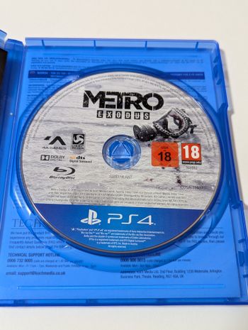 Metro Exodus PlayStation 4
