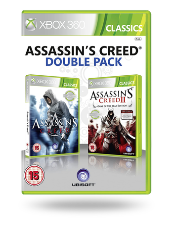 Assassin's Creed 1 and 2 Double Pack Xbox 360