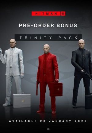 HITMAN 3 - Trinity Pack Pre-order Bonus (DLC) (PC) Epic Games Key GLOBAL