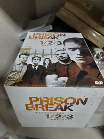 serie dvd prison break temporada 1-2-3 completas 