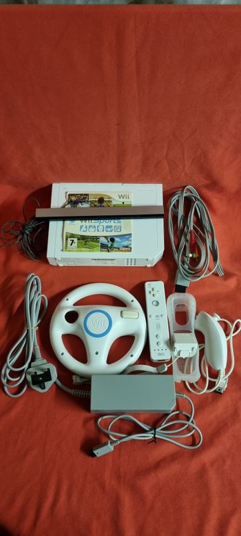 Nintendo Wii, White, 512MB