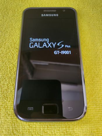 Samsung I9001 Galaxy S Plus 8GB Black