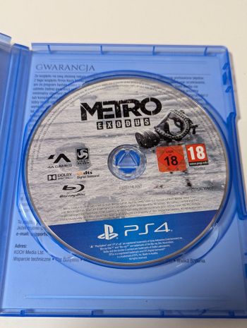 Metro Exodus PlayStation 4