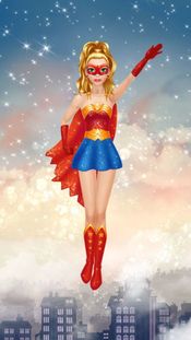 Get Superhero Girl Salon: Kids Makeup and Dressup Game