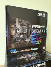 Asus Prime B450M-A II AMD B450 Micro ATX DDR4 AM4 1 x PCI-E x16 Slots Motherboard