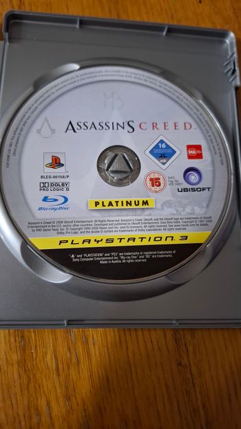Assassin's Creed PlayStation 3 for sale