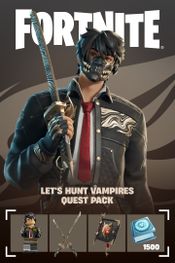 Fortnite - Let's Hunt Vampires Quest Pack + 1,500 V-Bucks Challenge XBOX LIVE Key UNITED STATES