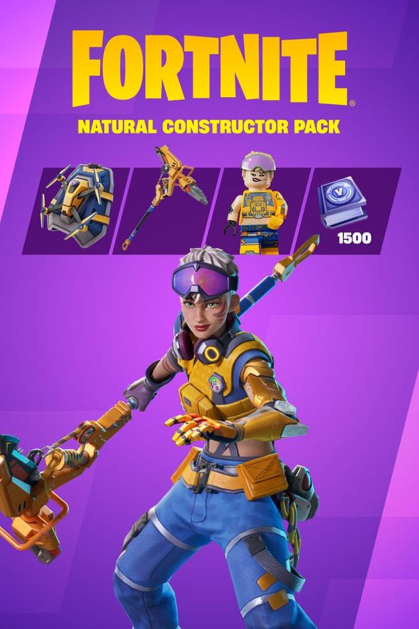 Fortnite - Natural Constructor Pack + 1,500 V-Bucks Challenge XBOX LIVE Key SOUTH AFRICA