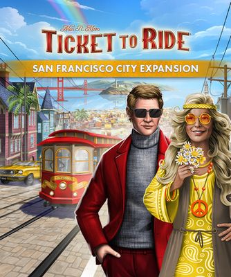 Ticket to Ride®: San Francisco City Expansion game cover