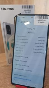 Buy Samsung A51 128 Gb Haze Crush Silver