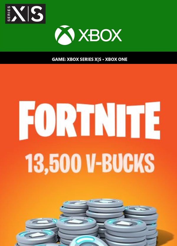 Cheap Fortnite 13500 V-Bucks Gift Card Xbox Live Key