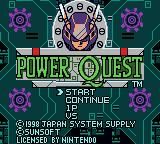 Power Quest Game Boy Color