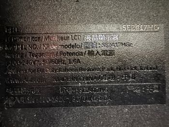 Get Dell se2417hg 2 monitoriai