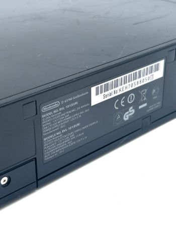 Nintendo Wii RVL-101 Žaidimų Konsolės Pilnas Juodas Rinkinys