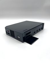Nintendo Wii RVL-001 Žaidimų Konsolės Pilnas Juodas Rinkinys