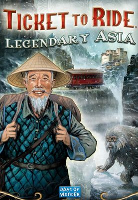 Ticket to Ride - Legendary Asia (DLC) cover