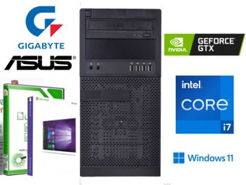 Gaming PC Xe2 - Core i7 4785t - Nvidia GTX 670 16GB RAM - 240GB SSD - Windows 11 Desktop PC Computer Zaidimu PC gaming PC zaidimams