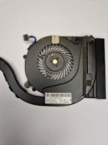 hp 821691-001 cpu cooling fan with heatsink for elitebook 820/720/725 g3/g4
