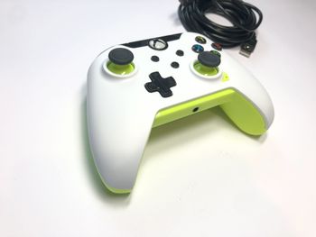 Get PDP Wired Gaming Controller Electric White for Xbox Series X S, One, PC