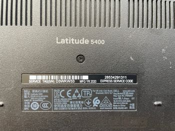 Dell Latitude 5400
