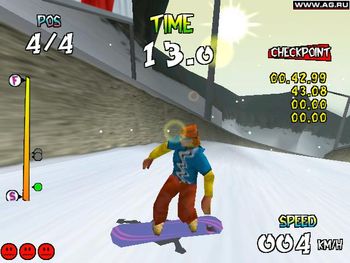 Snowboard Racer PlayStation for sale