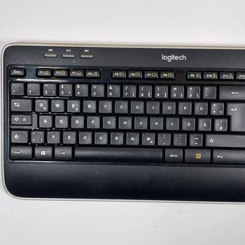Buy Logitech K520 Wireless Keyboard PC Mac Chrome Unifying Receiver Black