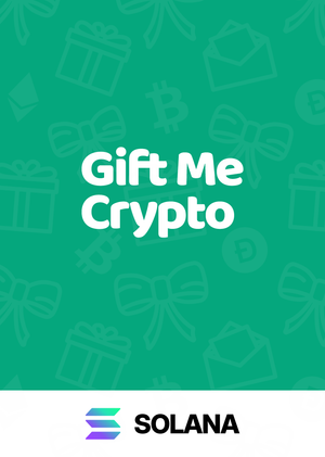 Gift Me Crypto Gift Card (SOL) 110 CAD Key CANADA
