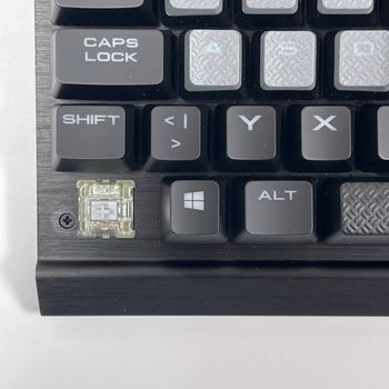 CORSAIR K63 Compact Mechanical Gaming Keyboard - Linear & Quiet - Cherry MX Red