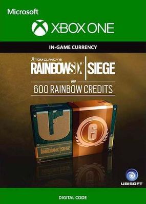 TOM CLANCY'S RAINBOW SIX SIEGE: 600 R6 CREDITS cover